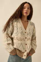 Soft Warm Cardigan - Playful Layer