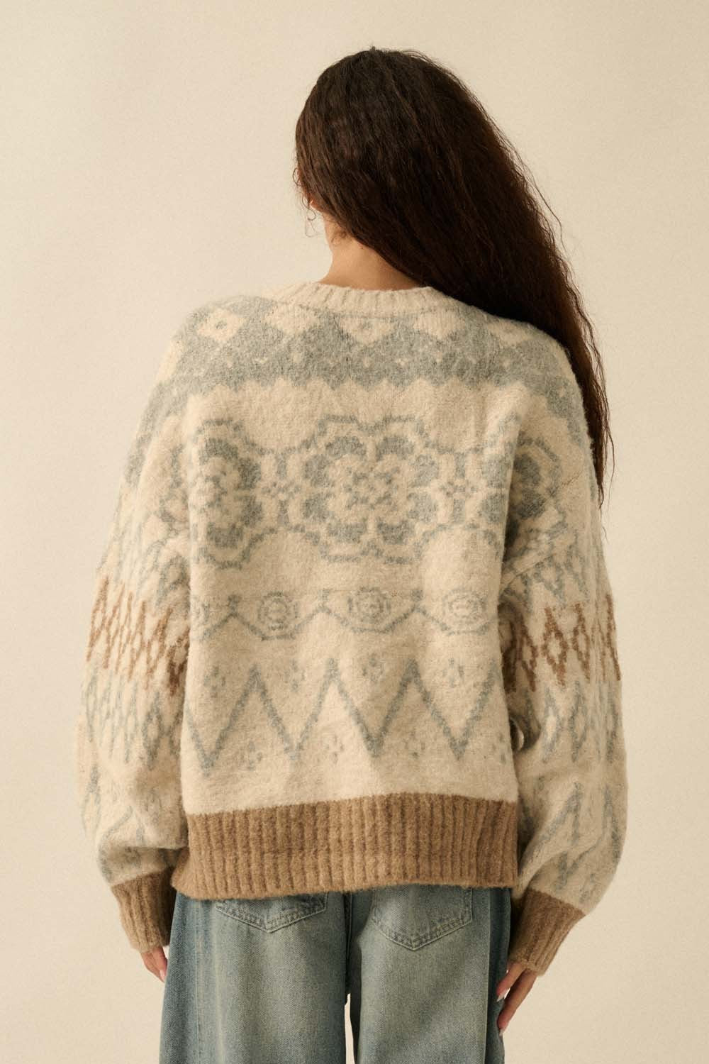 Soft Warm Cardigan - Playful Layer