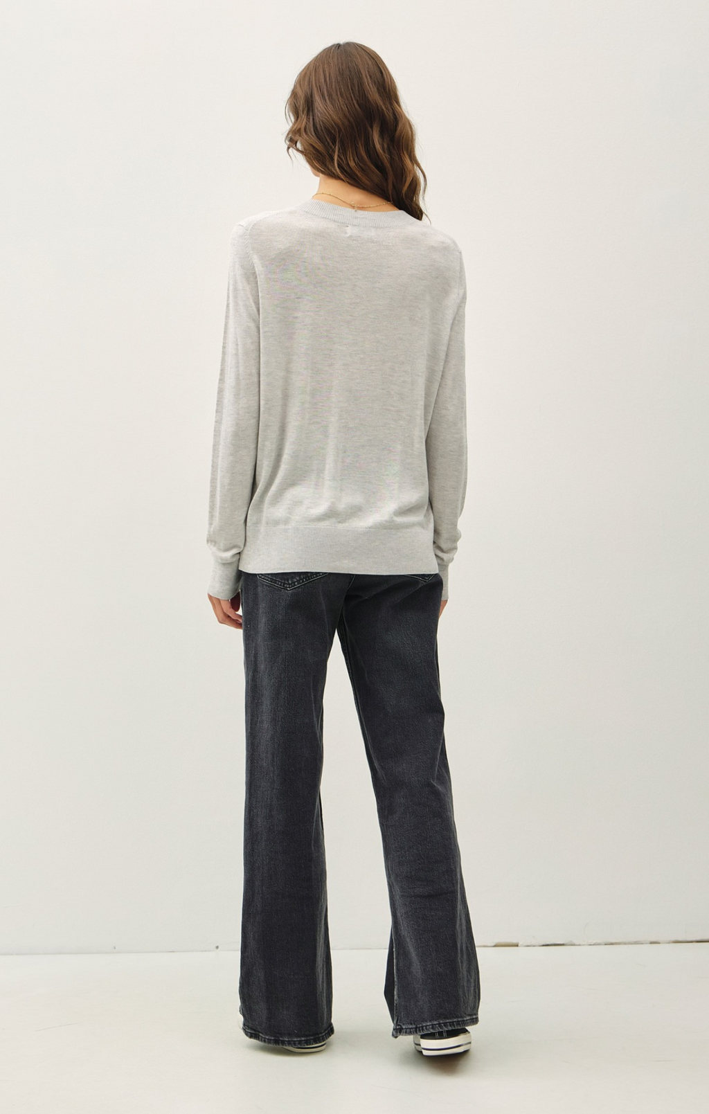 Cozy V-Neck Ribbed Sweater