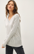 Cozy V-Neck Ribbed Sweater