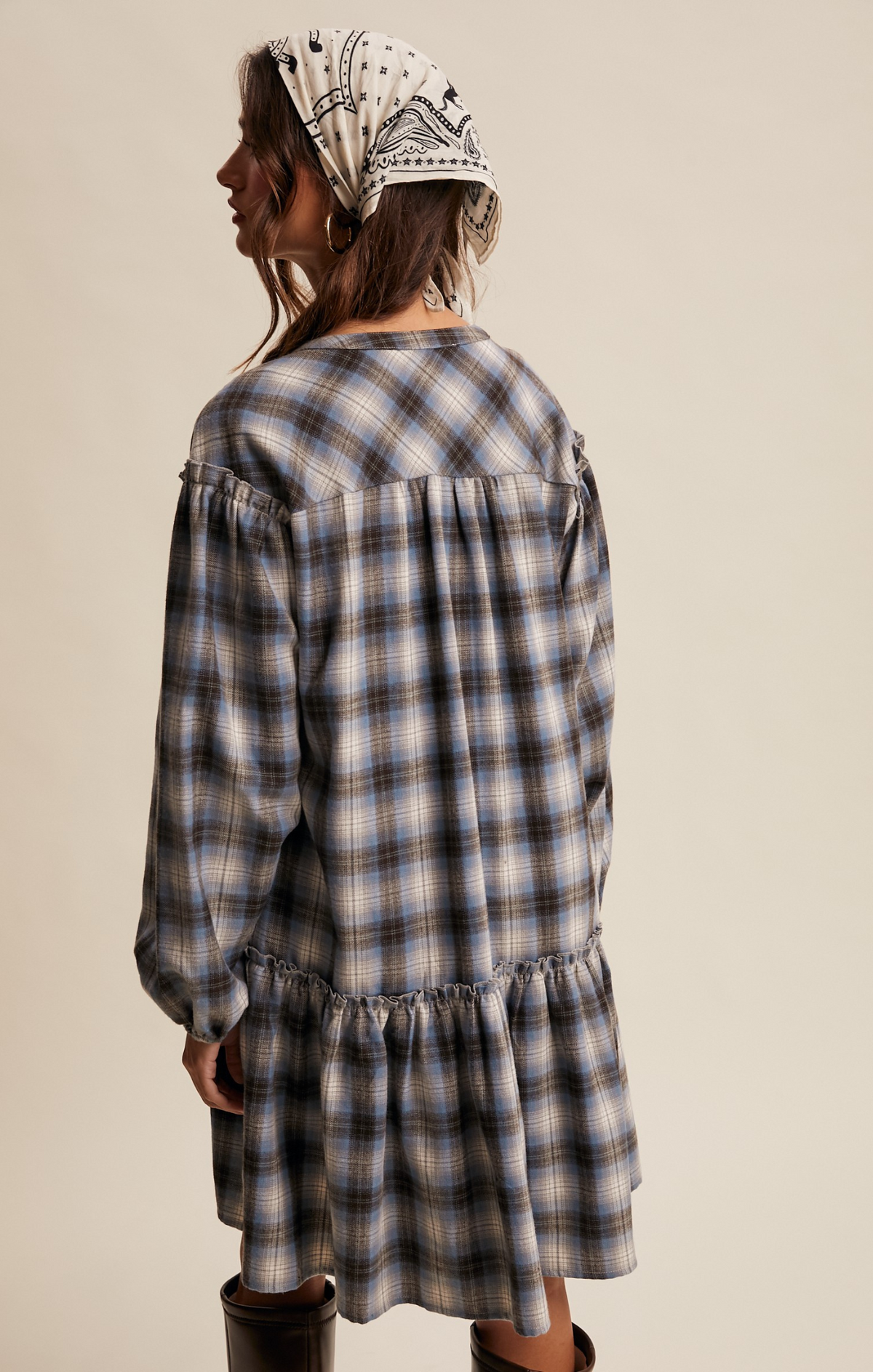 Modern Plaid Adventure Dress