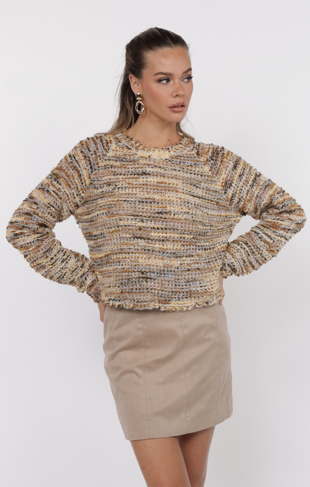 Comfy Chic Multicolor Sweater