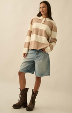 Sporty Chic Game Day Sweater