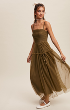Whimsy Twirl Midi Dress