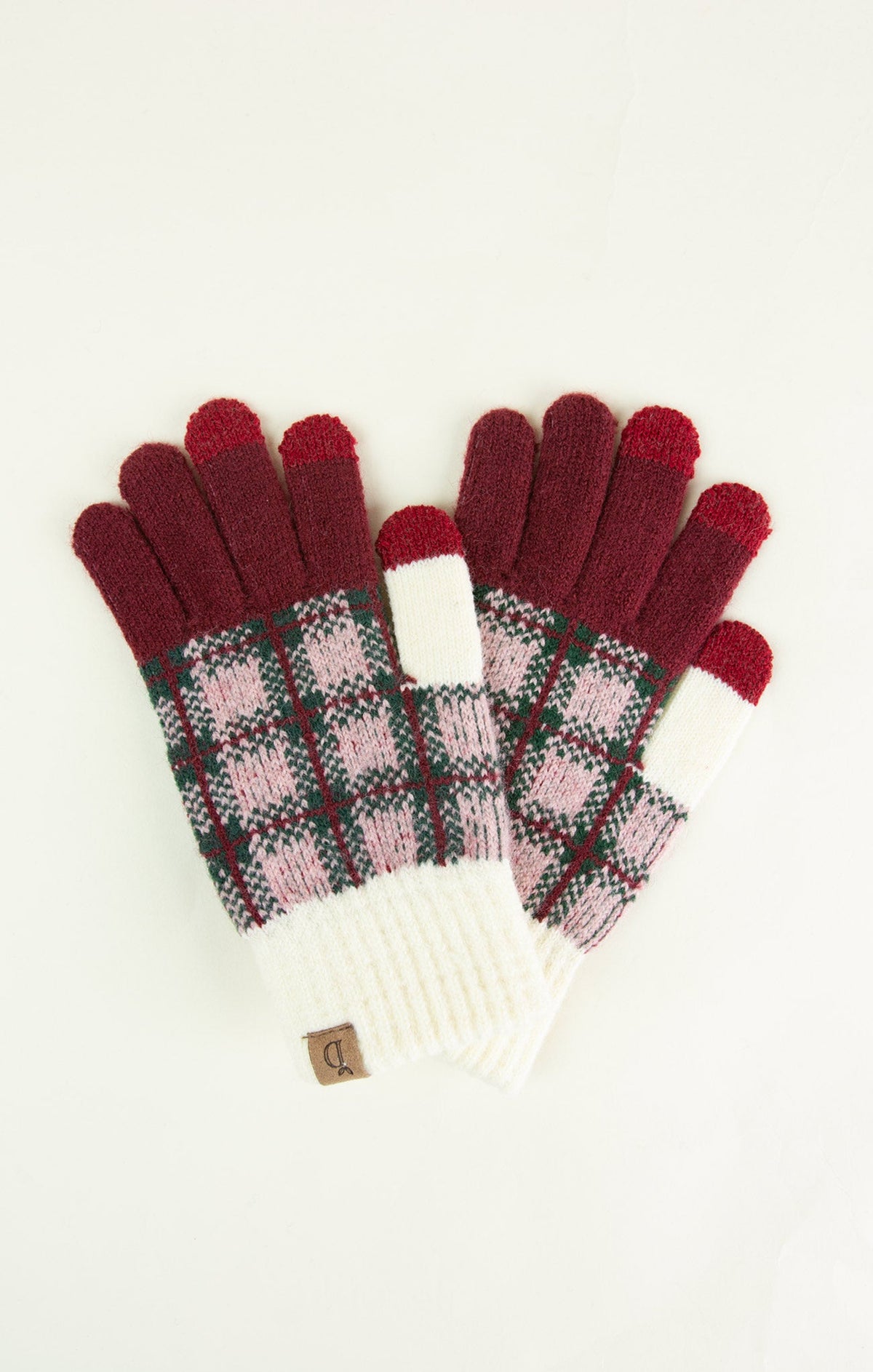 Chic Checkered Hand Warmers