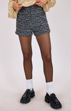 Shimmering Vintage Glam Shorts