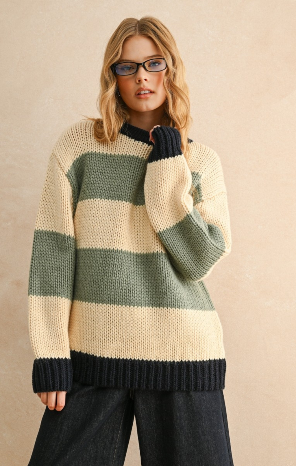 Warm Stripes Sweater - Cool Look