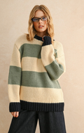 Warm Stripes Sweater - Cool Look