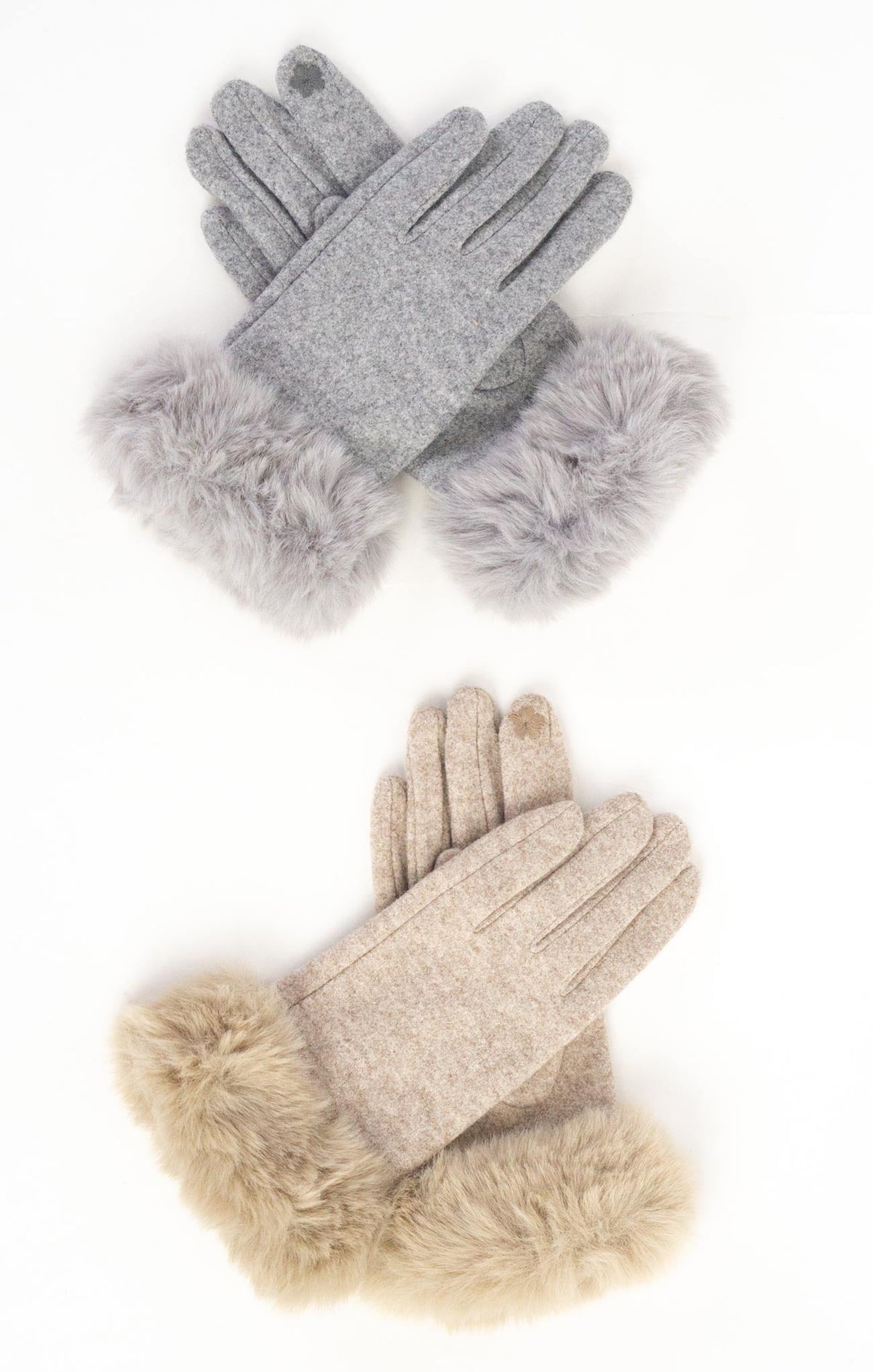 Luxurious Faux-Fur Gloves