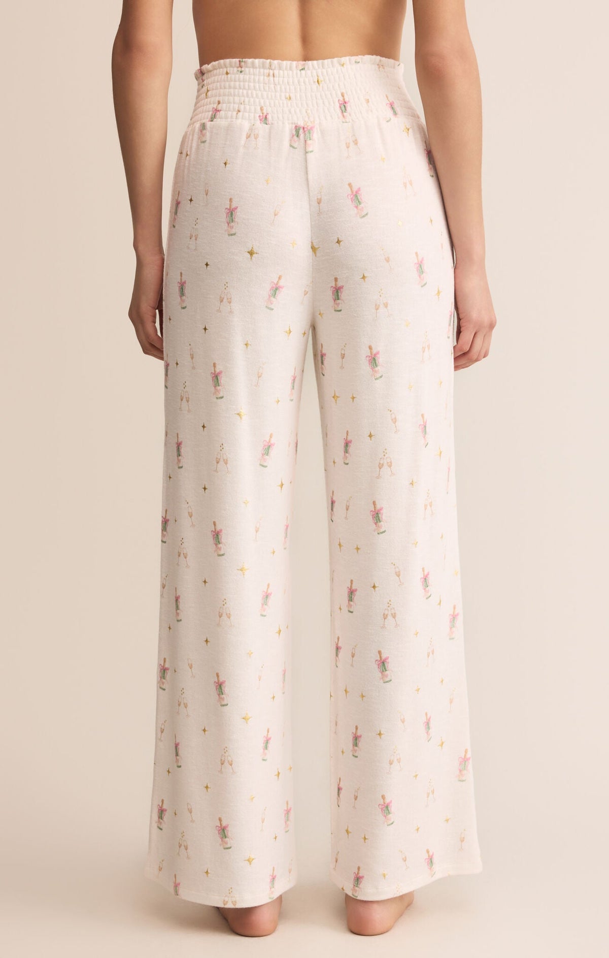 ‌Loungewear-Luxe Playful Pants