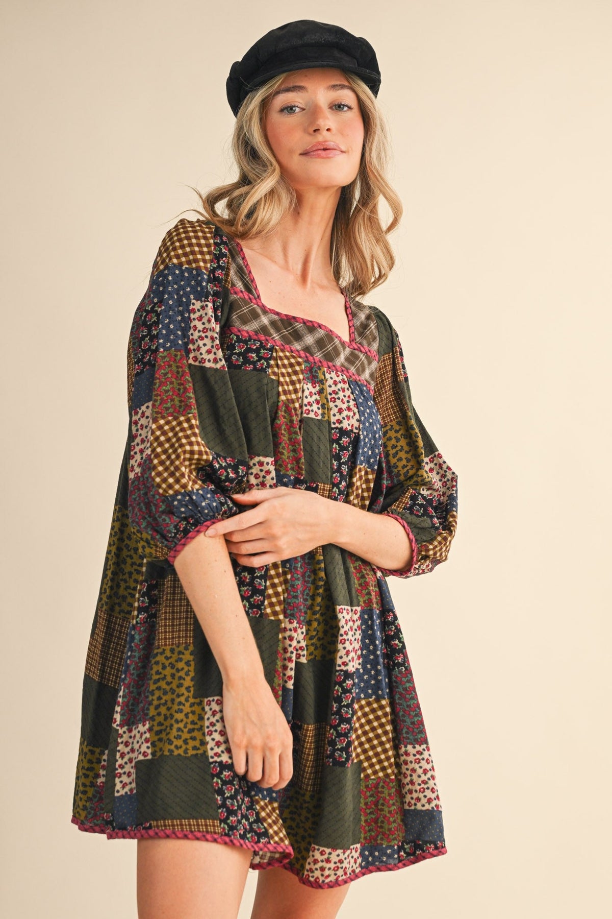 Lively Head-Turner Dress