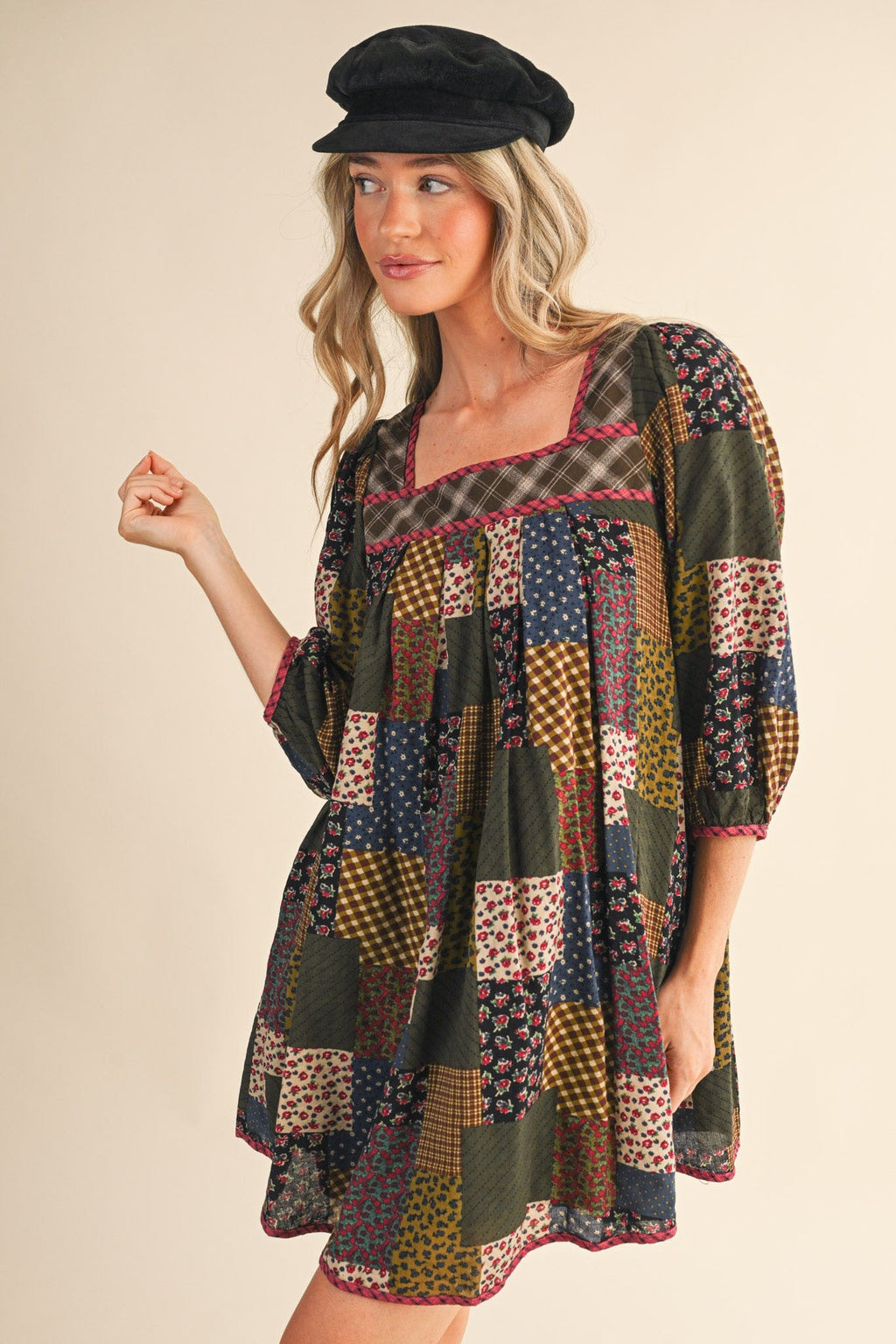 Lively Head-Turner Dress