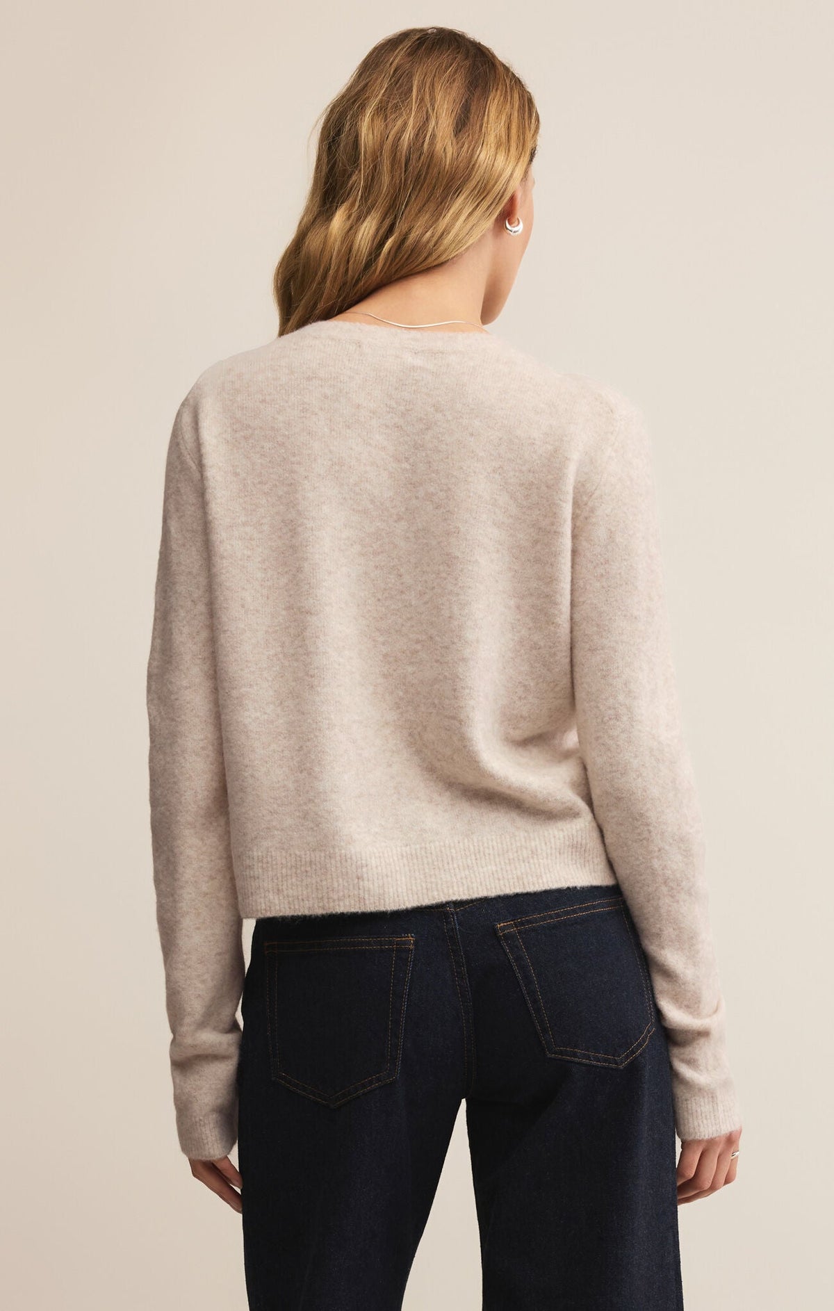 Soft Stretch Blend Cardigan