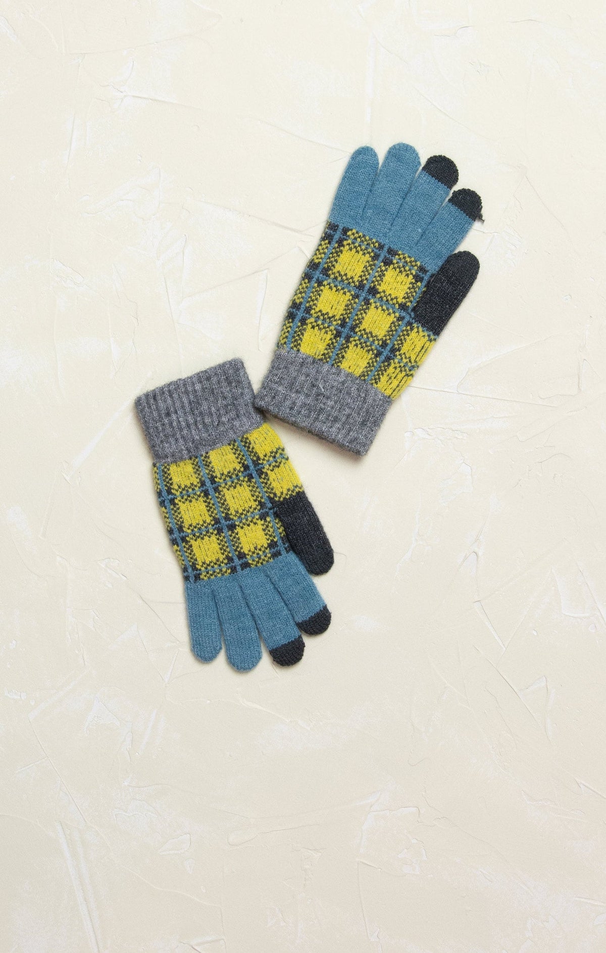 Chic Checkered Hand Warmers