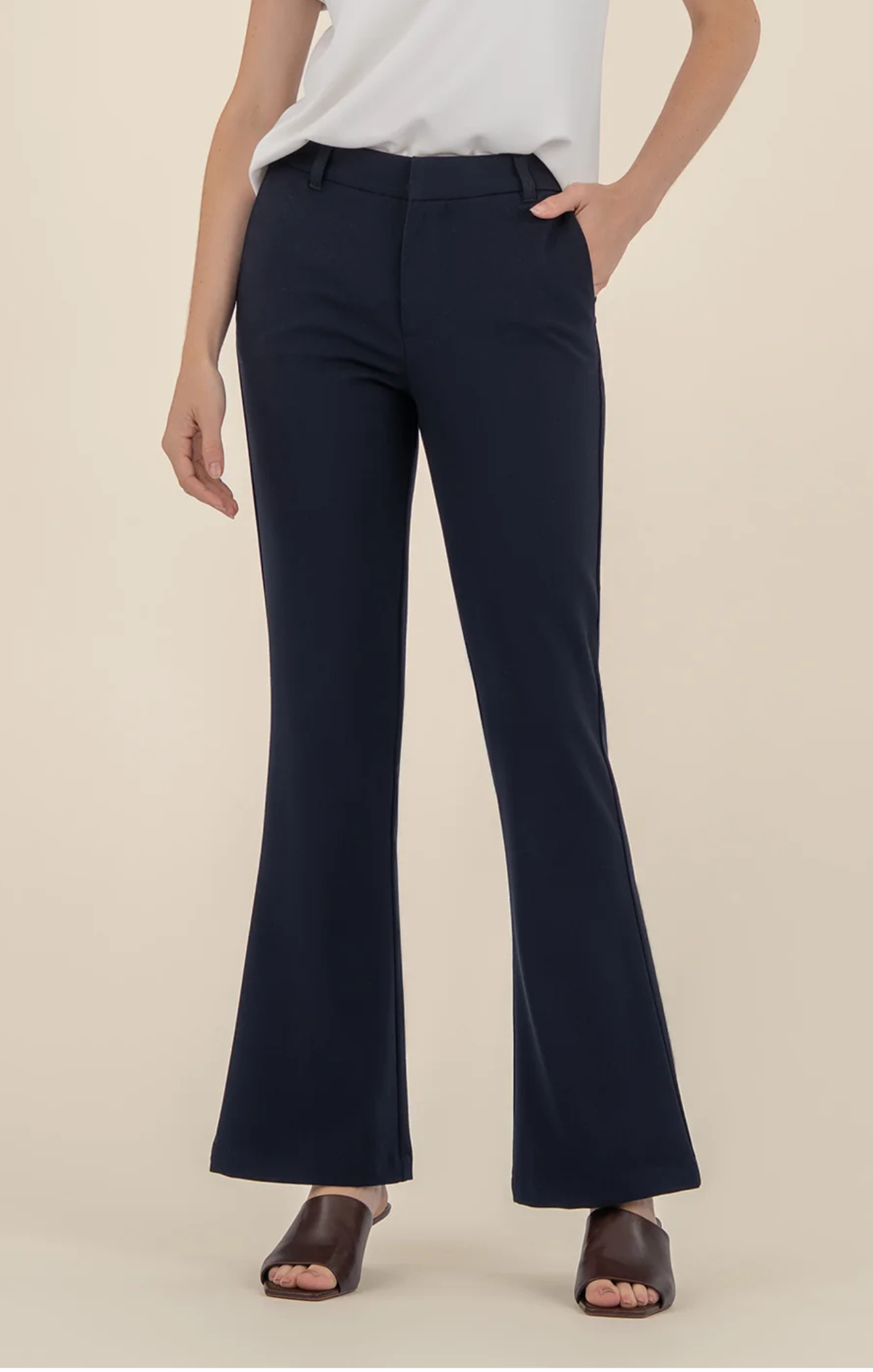 High-Rise Flair Confidence Pants