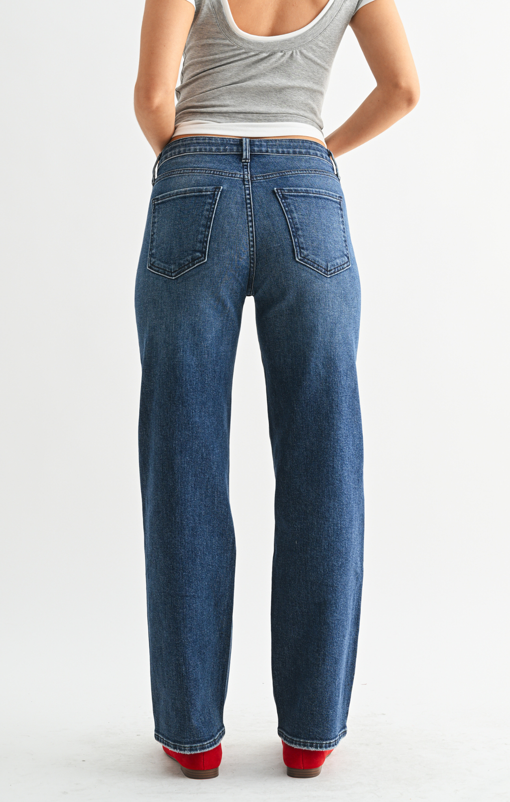 Free Move Mid-Rise Jeans