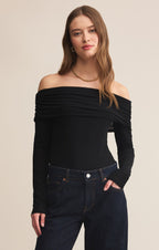 Comfortable Curve-Hugging Top