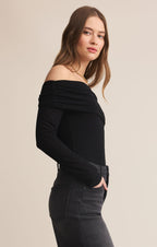 Comfortable Curve-Hugging Top