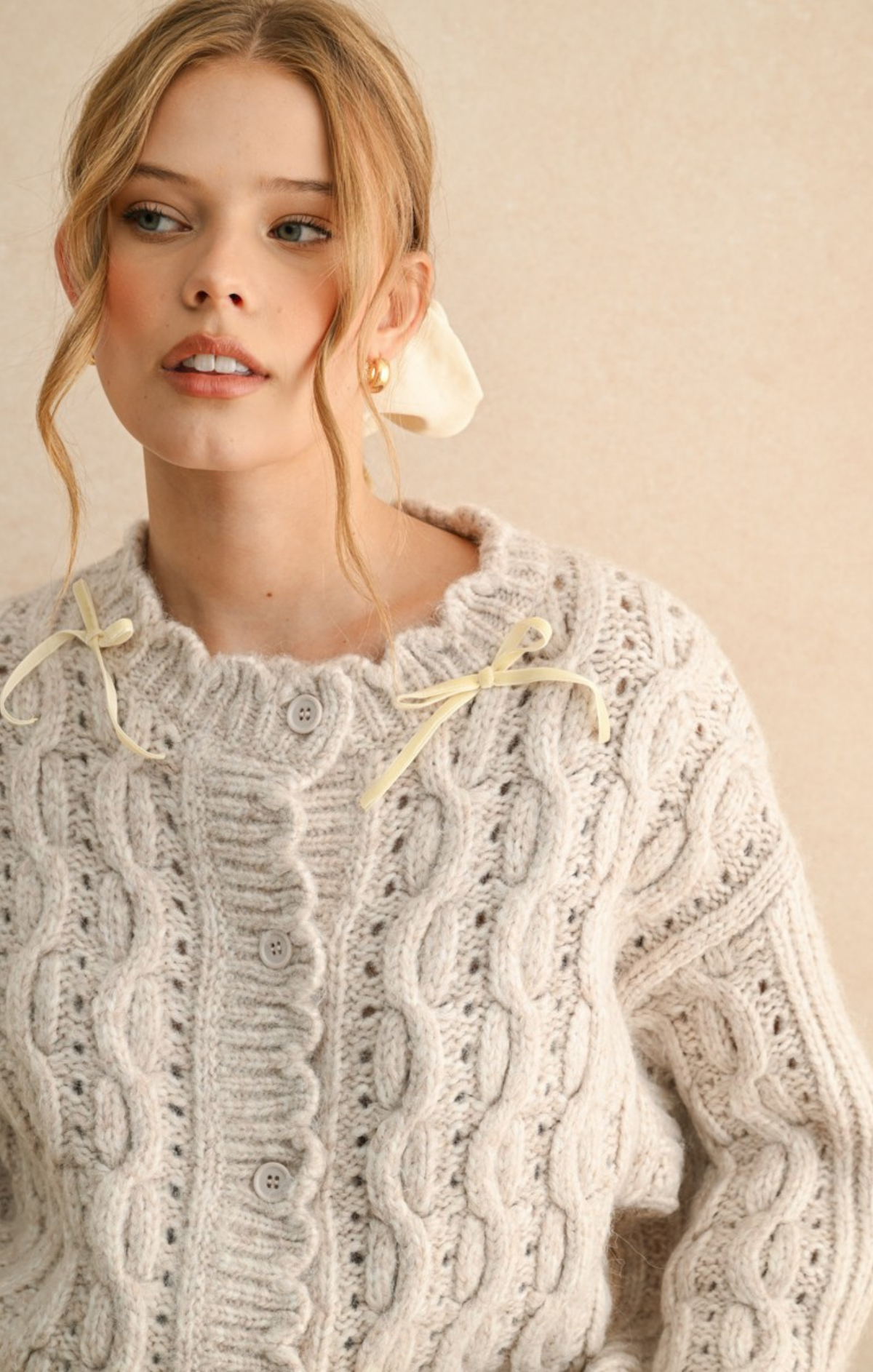 Whimsy Scallop Cardigan - Charming Layer