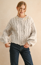 Whimsy Scallop Cardigan - Charming Layer