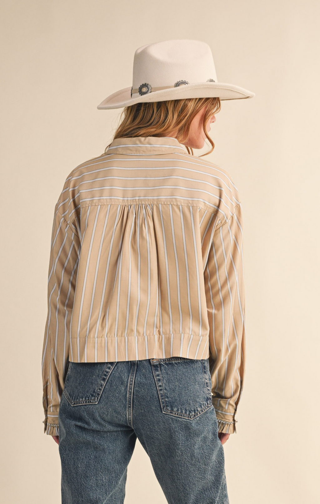 Lively Stripes Button Down