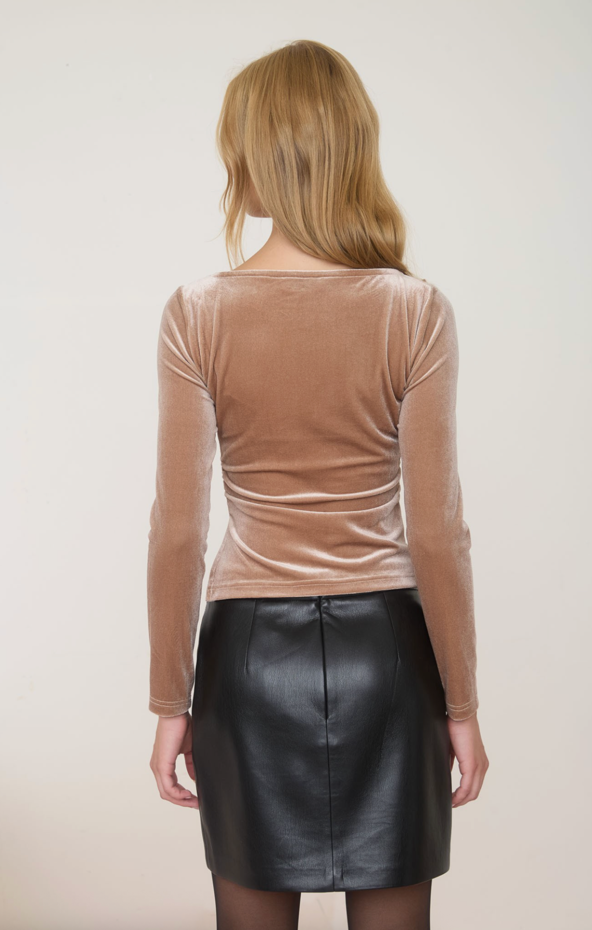 Velvet Hug Boat Neck Top