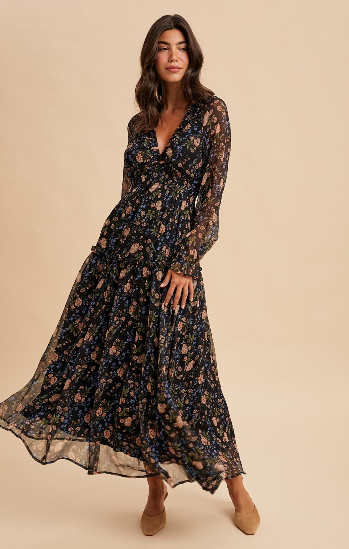 Sunshine Floral Flow Dress