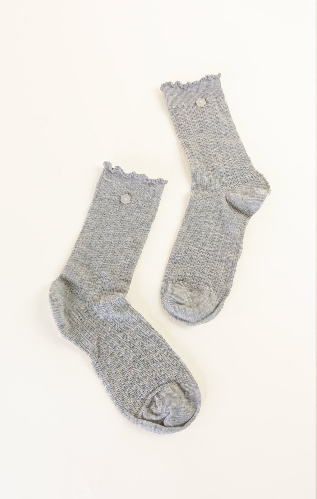 ‌Floral Pattern Autumn Socks