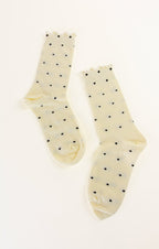 Trendy Polka Dot Short Socks