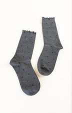 Trendy Polka Dot Short Socks