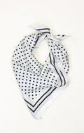 Elegant Dot Silk Neckerchief