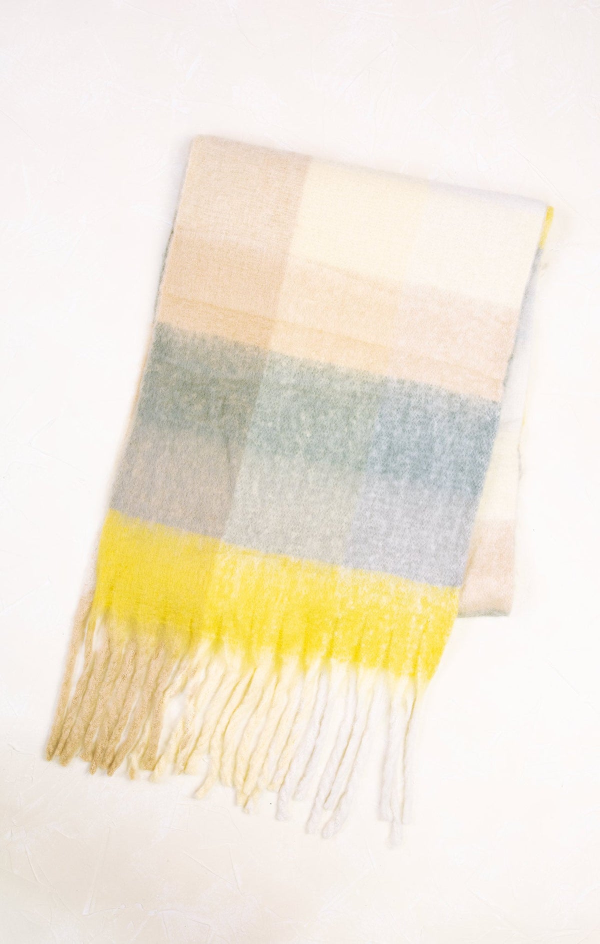 Stylish Colorful Plaid Scarf