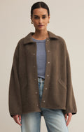 Oversized Cozy Classic Wrap Jacket