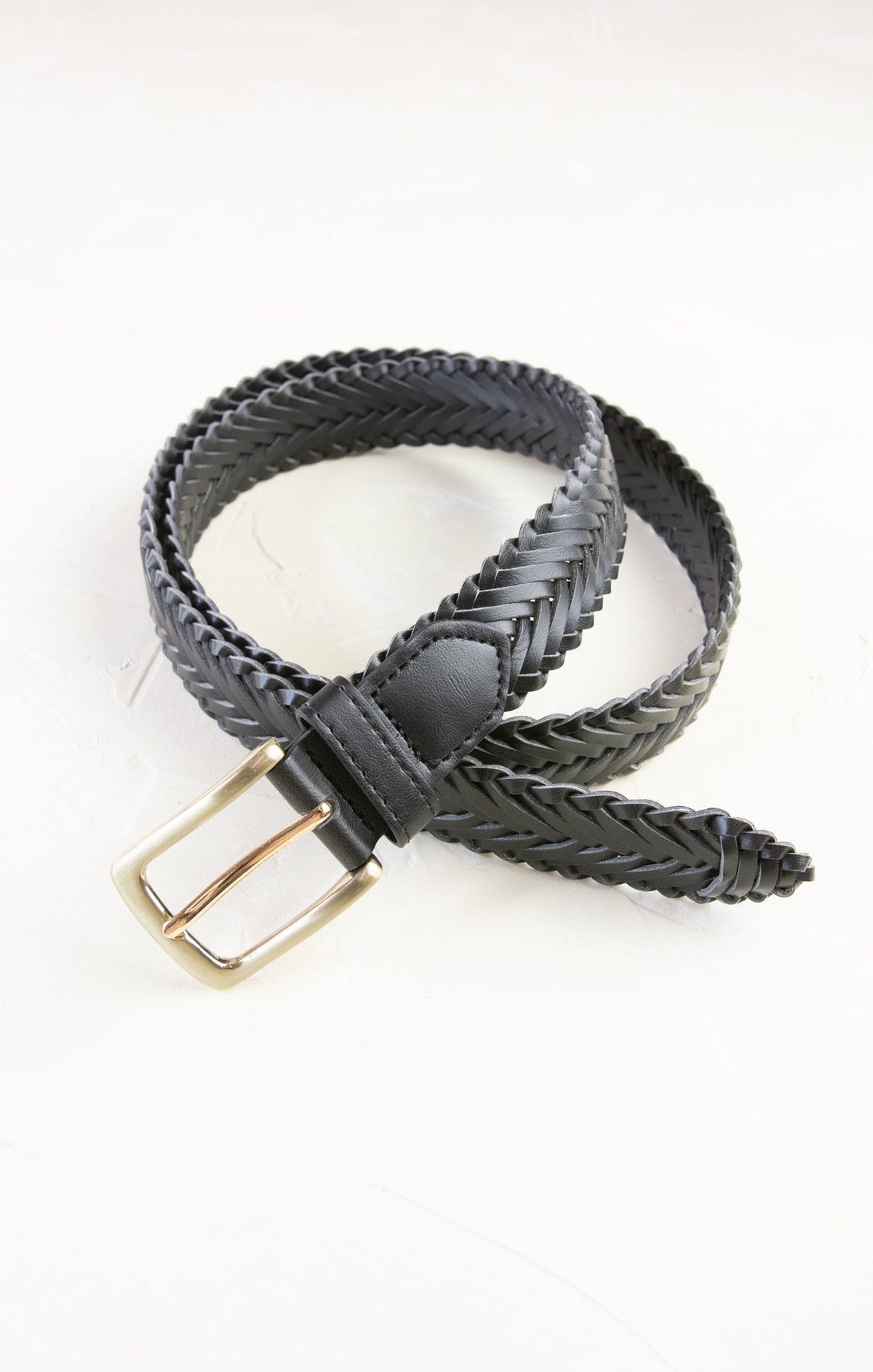 Fashion Braided Leather Belt