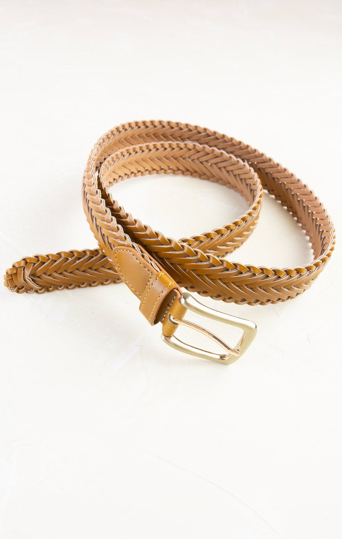 Fashion Braided Leather Belt