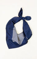 Stylish Blue Necktie Scarf
