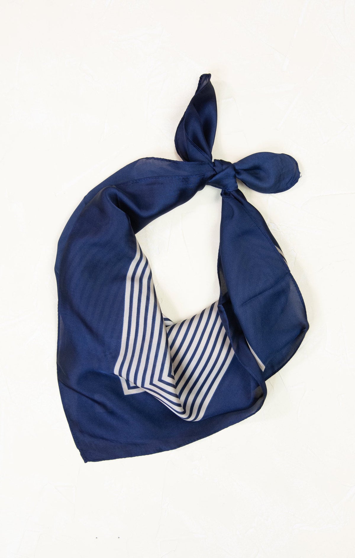 Stylish Blue Necktie Scarf