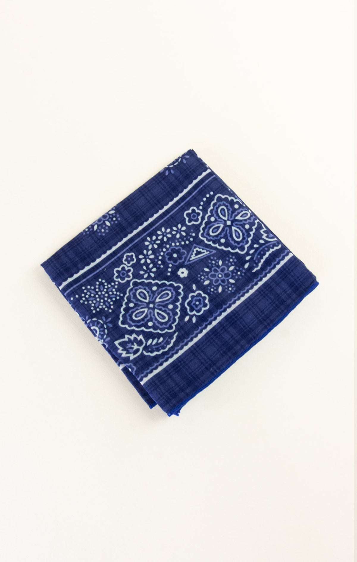 ‌Lightweight Blue Print Bandana
