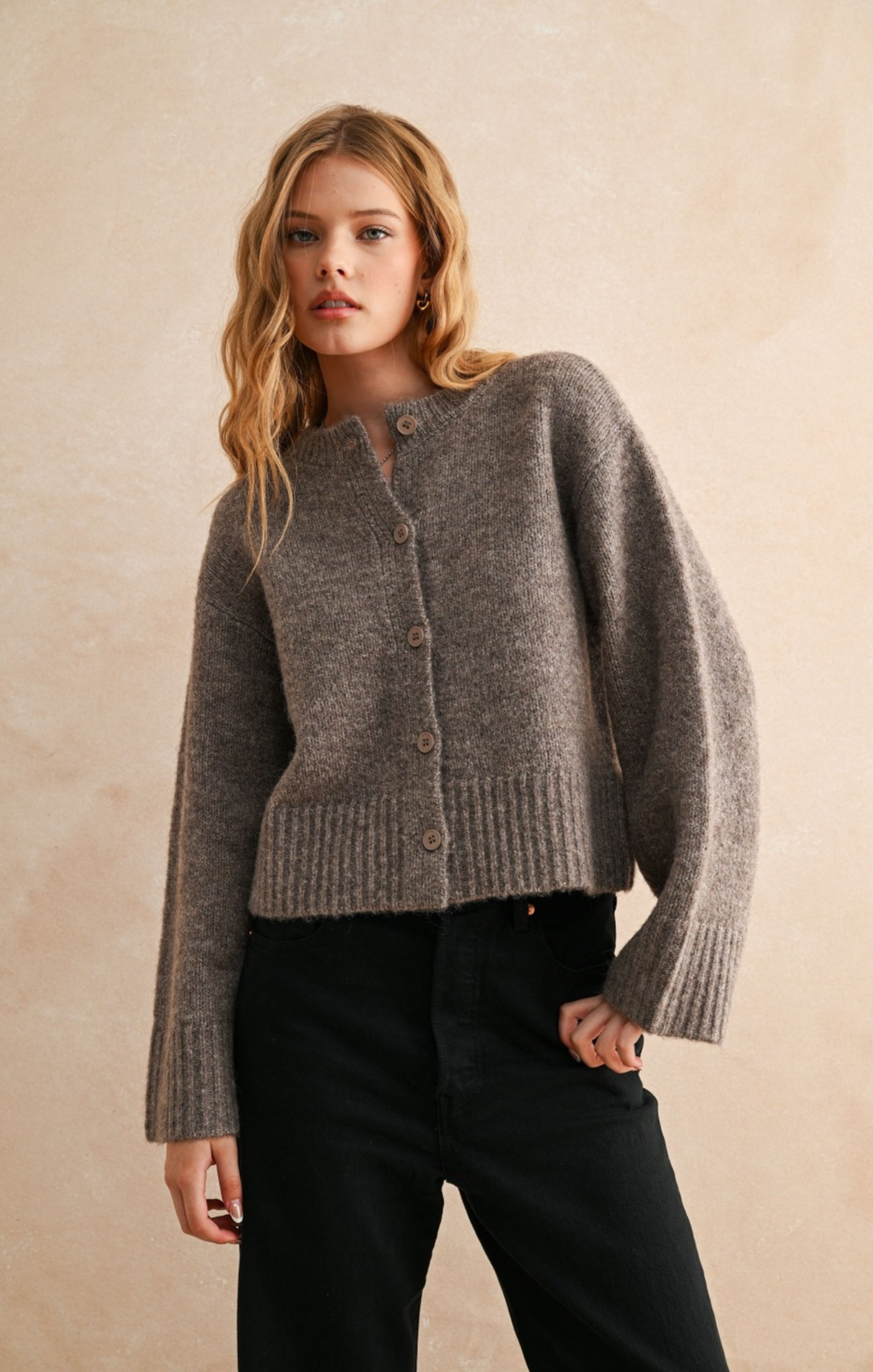 Timeless Button-Up Cardigan