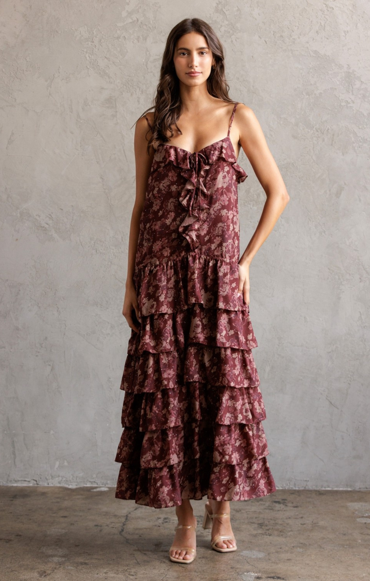 Sunshine Bloom Flowy Party Dress