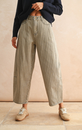 ‌Checkered Joy Pants