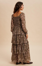 Sunshine Floral Flowy Summer Dress