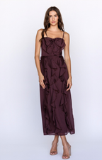 Flirty Sophistication Midi Dress