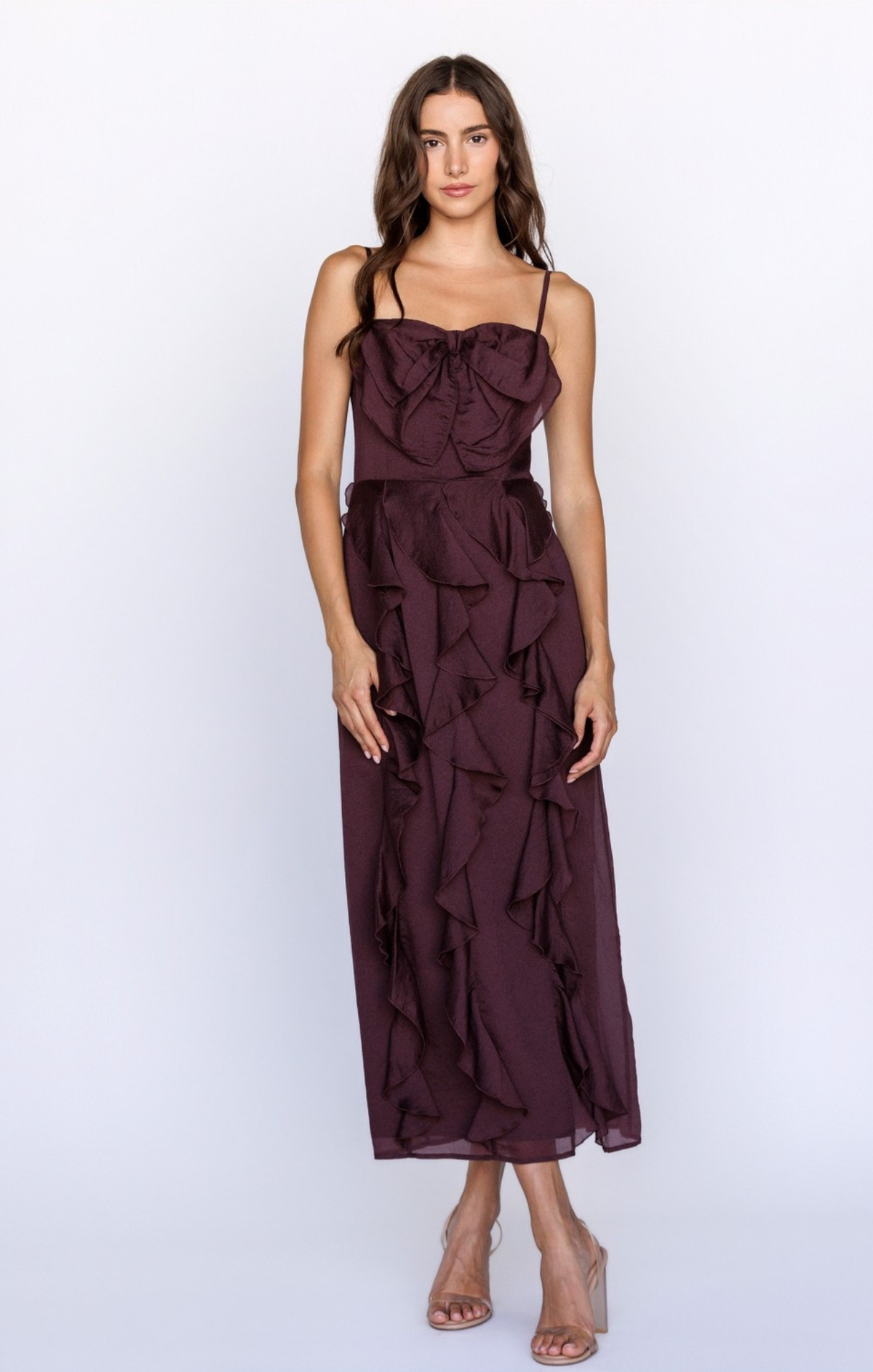 Flirty Sophistication Midi Dress