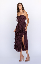 Flirty Sophistication Midi Dress