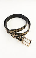 Leopard Versatile Pin Buckle Belt
