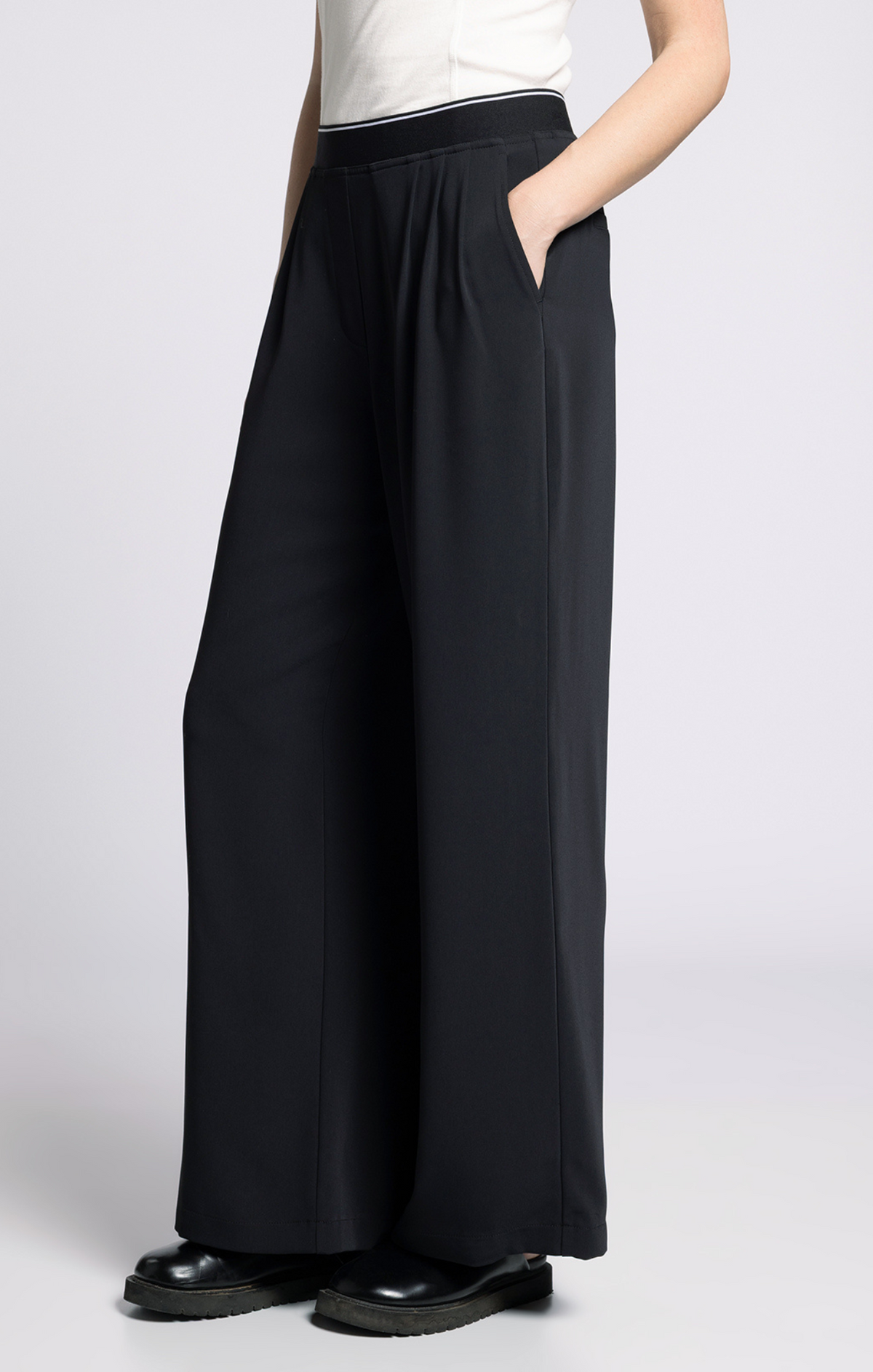 Comfort-Style Playful Twist Pants