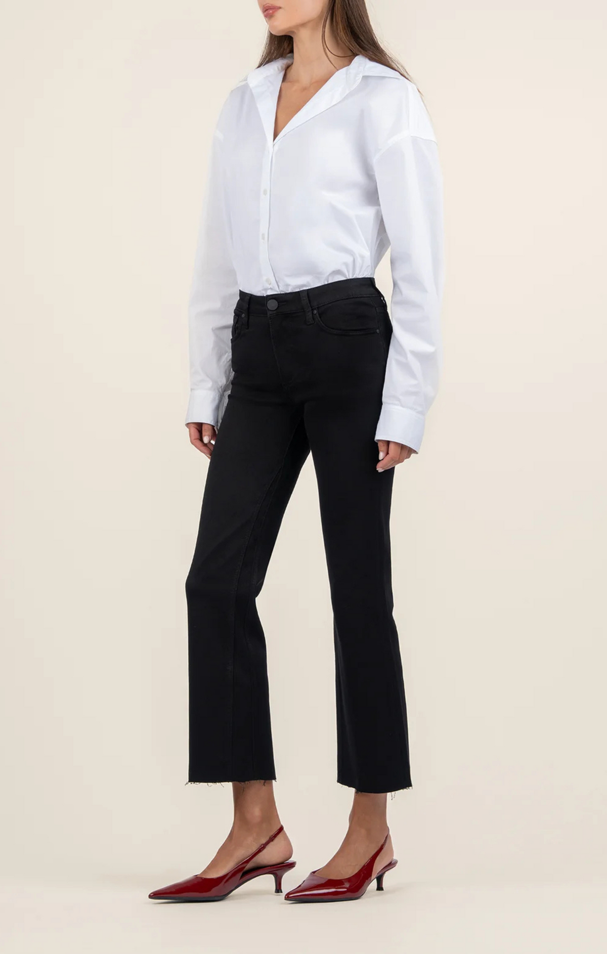 Super Soft Stretch Raw Jeans