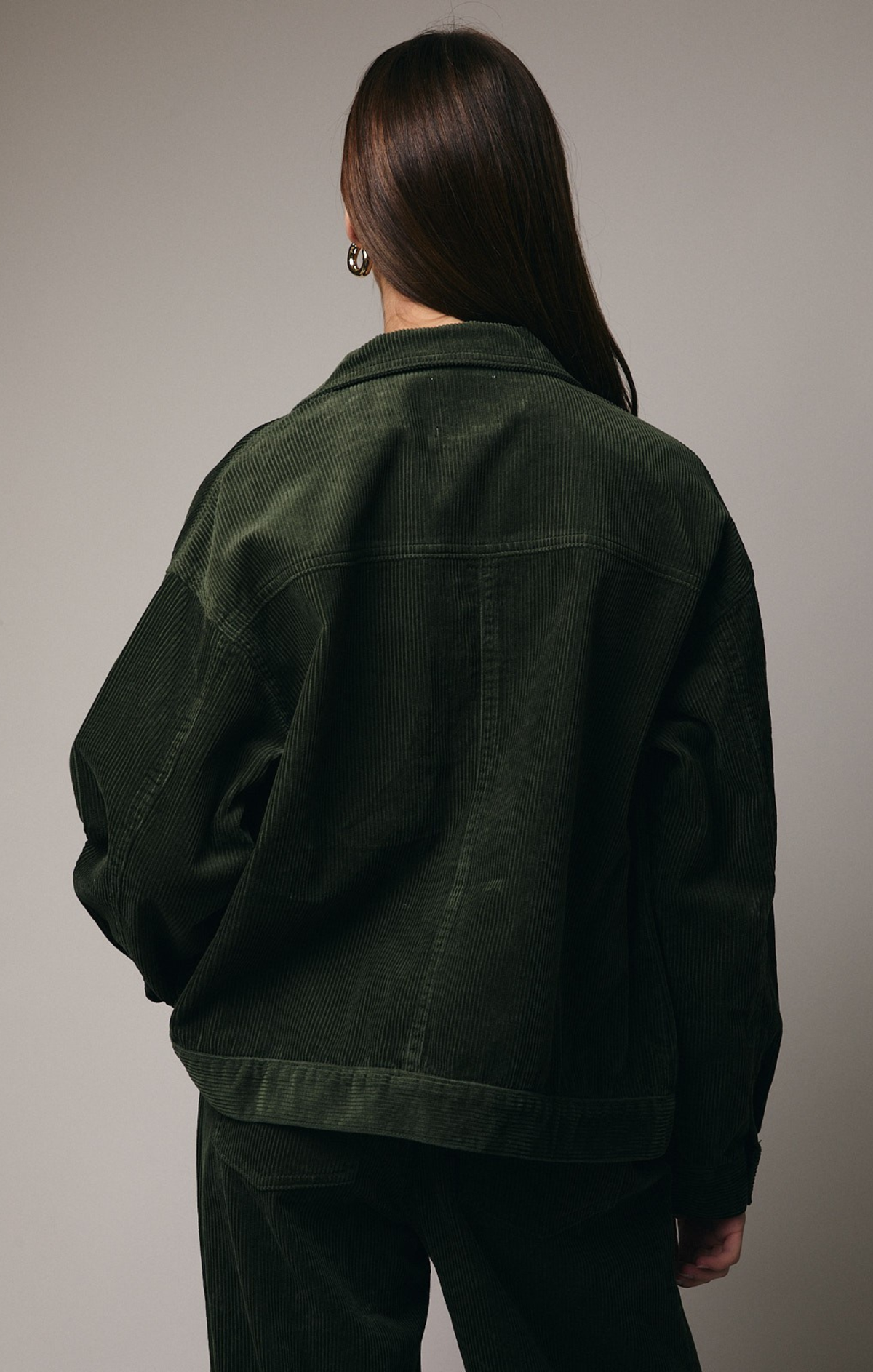 Charm Comfort Corduroy Coat