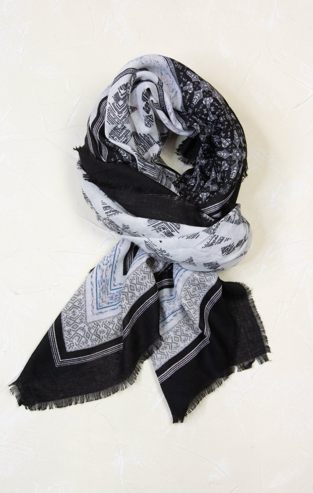 Ethnic Print Neck Scarf